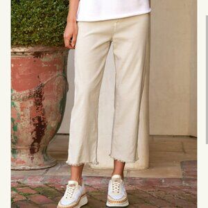 Frank & Eileen Kinsale Performance Linen Pant In Cement Various Sizes
